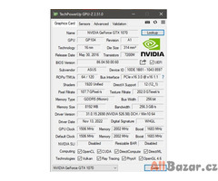 Grafická karta ASUS GeForce GTX 1070 8GB GDDR5