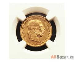 Zlatá mince - Rakouská 10 Koruna 1906 BZ, MS61, Fr.Josef I.