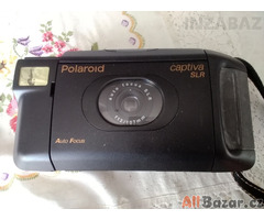 starý fotoaparát Polaroid Captiva SLR auto Focus