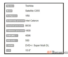 Notebook Toshiba